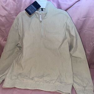 Fabletics Club Cord 1/4 Zip Jacket mens size M